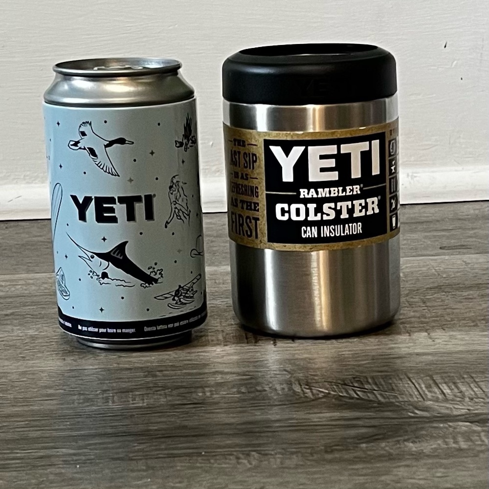 YETI RAMBLER®
12 OZ COLSTER® CAN COOLER Yeti Coozie